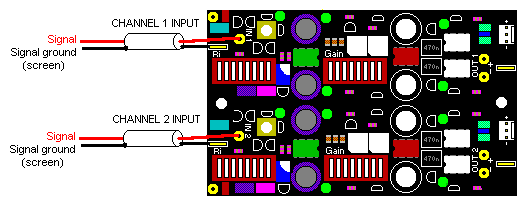 CT100 screened cartridge connections.
